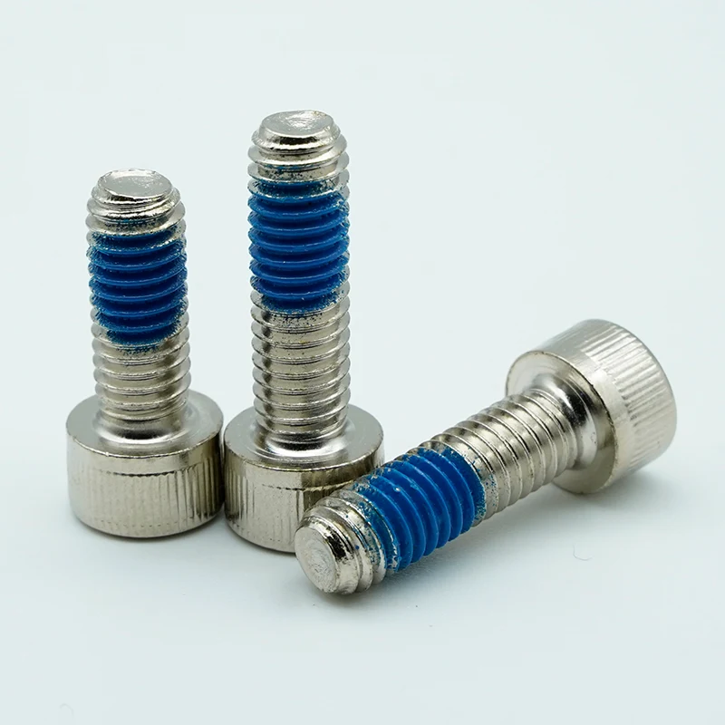 Nickel-plated And Adhesive Hex Socket Head Cap Screws Nickel-plated And Adhesive Hex Socket Head Cap Screws