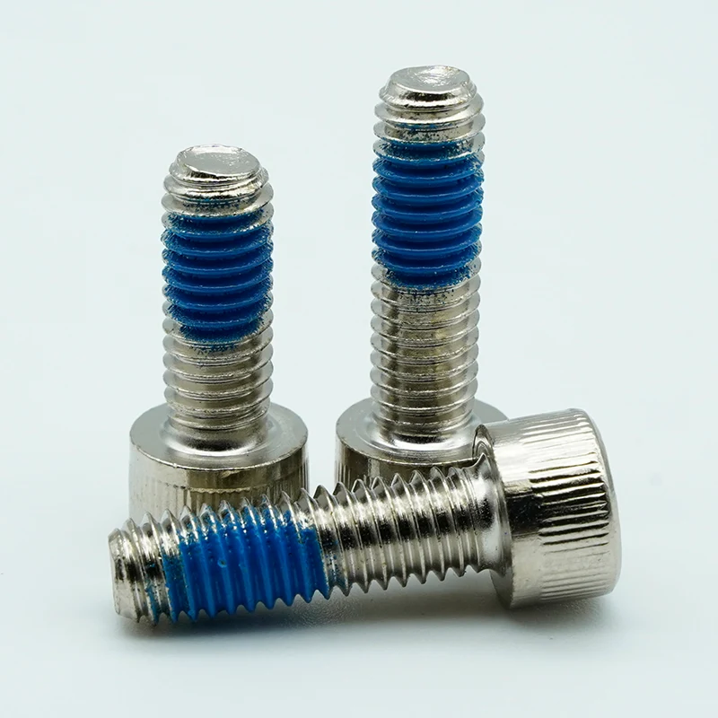Nickel-plated And Adhesive Hex Socket Head Cap Screws Nickel-plated And Adhesive Hex Socket Head Cap Screws